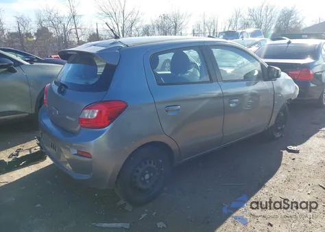 2017 Mitsubishi Mirage Es из США, поврежденный, VIN ML32A3HJ0HH020348